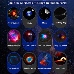 Ngôi sao phi hành gia chiếu ánh sáng thiên hà, một máy chiếu đầy sao vũ trụ 13 trong 1, tăng gấp đôi như một đèn chiếu đêm không gian - Product Image 4