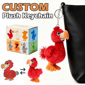 Llavero de Peluche Personalizado, Serie de Cajas Sorpresa de Juguetes de Animales, Ideal para Regalo - Product Image 1
