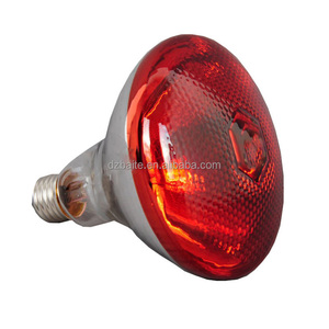 Lampada a Infrarossi per Allevamento Bestiame e Pollame, Argento/Rosso, 100W-275W, 220V, Impermeabile, in Vetro, Attrezzatura per Zootecnia e Allevamento Avicolo - Product Image 4