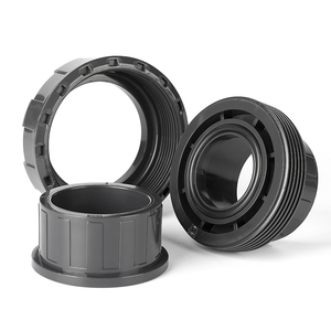 Khuôn protekchinese phổ biến sâu màu xám PVC công Đoàn Kết nối ống nước ống PVC Công Đoàn ổ cắm - Product Image 3