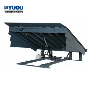 Chất Lượng Cao 6-10T Thủy Lực Văn Phòng Phẩm Kho Di Động Container Tải Dock Đoạn Đường Nối Nâng Nền Tảng Tải Yard Đoạn Đường Nối Dock Nắn