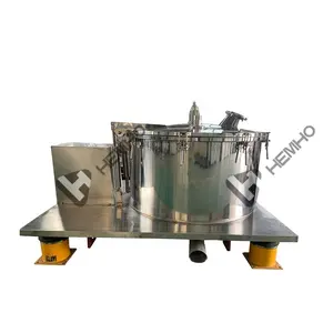 High Quality GMP Standard Basket Filter Centrifuge Top Discharging Separator Machine