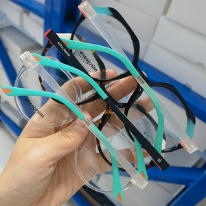 Bán buôn hỗn hợp giá rẻ Kính mắt <span class=keywords><strong>Frames</strong></span> mèo phụ nữ Acetate quang khung phụ nữ người đàn ông ngẫu nhiên các loại Acetate cảnh tượng khung - Product Image 3