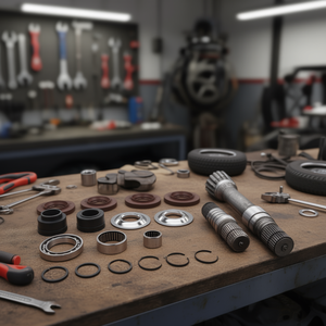 Kit Interno Albero Intermedio Anteriore Destro Ram 1500 68257421AF Componente Cuscinetto Scanalato - Product Image 2