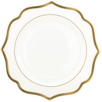 Service de table en porcelaine fine de 57 pièces, vaisselle en porcelaine fine pour 8 personnes