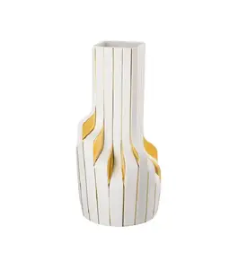 Moda personalizzata decorazione della casa vaso per piante vaso vendita calda stile nordico Florero Jarrones White porcina