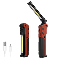 Lampe de travail LED Dailu rechargeable, portable, pliable, multifonctionnelle, pour réparation automobile et situations d'urgence