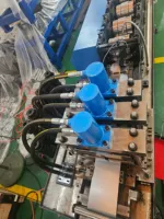 Machine de formage de poutres C et Z à grande vitesse contrôlée par PLC, profil Omega, rouleau pour maison préfabriquée, structure en acier modulaire