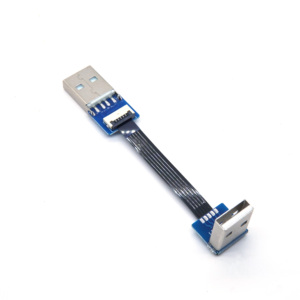 Câble plat FPC FFC de haute qualité USB A mâle vers USB 2.0 femelle plat et fin - Product Image 3