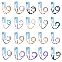 Cordon tour de cou et dragonne de poignet en silicone antichoc et étanche, couleur bonbon, pour coque de téléphone portable 16/17/X/XS MAX/7/8 – Meilleures ventes