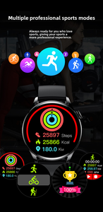 Reloj Inteligente para Hombre y Mujer, Monitor de Ritmo Cardíaco, Oxígeno en Sangre, Rastreador de Actividad Física, Llamadas por Bluetooth, Carga Inalámbrica, Silicona, Dispositivo Portátil para Contestar Llamadas - Product Image 4