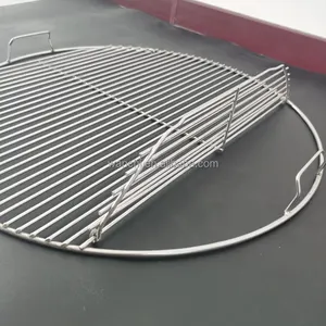 Производитель, индивидуальная круглая проволочная решетка для барбекю, гриля, откидная решетка для приготовления пищи