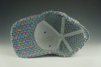 Gorra de Béisbol RongGuang Personalizada de Primavera/Otoño, con Logotipo Bordado en 3D, Informal, de Algodón, de 6 Paneles, con Hebilla Metálica Ajustable