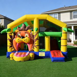 Jump <b>House</b> with Slide High Quality Kids Bouncy <b>Inflatable</b> Castle Bounce Jumping <b>House</b> Bouncer With Slide Combo - Product Image 1
