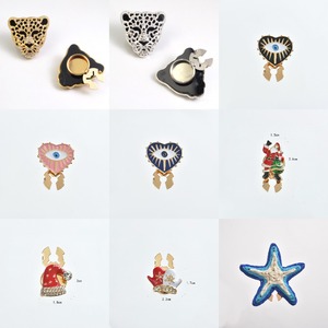Precio al por mayor Directo de fábrica: Gemelos <span class=keywords><strong>con</strong></span> forma de dibujos animados bonitos para hombre y mujer, y Cubrebotones de clip elegantes <span class=keywords><strong>con</strong></span> diseño de estrella - Product Image 1