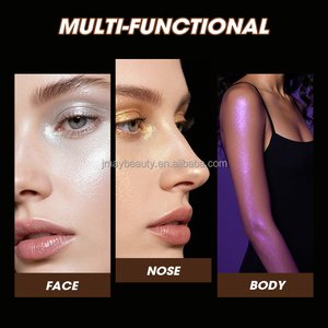 Enlumineur Vegan Crème Lisse Personnalisable Bronzants Naturels Effet Diamant Lumineux Haute Brillance Maquillage Visage et Corps - Product Image 5