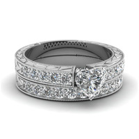 Bague de couple en zircon à la mode Bague en acier inoxydable pour femme Ensemble de bagues de mariage en diamant pour les couples
