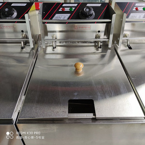 Quảng Châu nhà máy tự động gà chiên máy # 201ss điện 3 Tank nồi chiên sâu thương mại Nồi chiên - Product Image 5