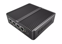Mini PC Industrial Sin Ventilador J1900, 8GB DDR3, 128GB SSD, J5005/N2840/E3825, 4xi211 Ethernet, Servidor Industrial Integrado