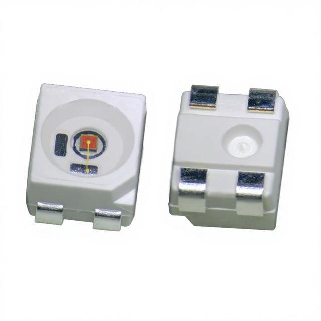 PLCC4 3528 1Chip Series Sanan Chip Yellow Surface Type SMD LED High CRI 90 5-Year Warranty HQG Brand