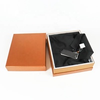 Boîte en papier recyclable de luxe personnalisée avec couvercle et base, 2 pièces, pour costume, chemise, robe, vêtements pour hommes