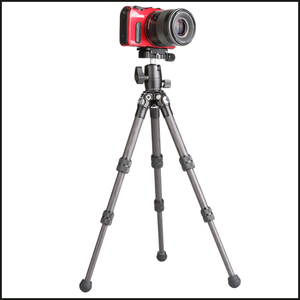 Mini Trípode de Escritorio de Fibra de Carbono <span class=keywords><strong>para</strong></span> Cámaras Réflex Digitales, Celulares, <span class=keywords><strong>para</strong></span> Fotografía y Vlogs - Product Image 2