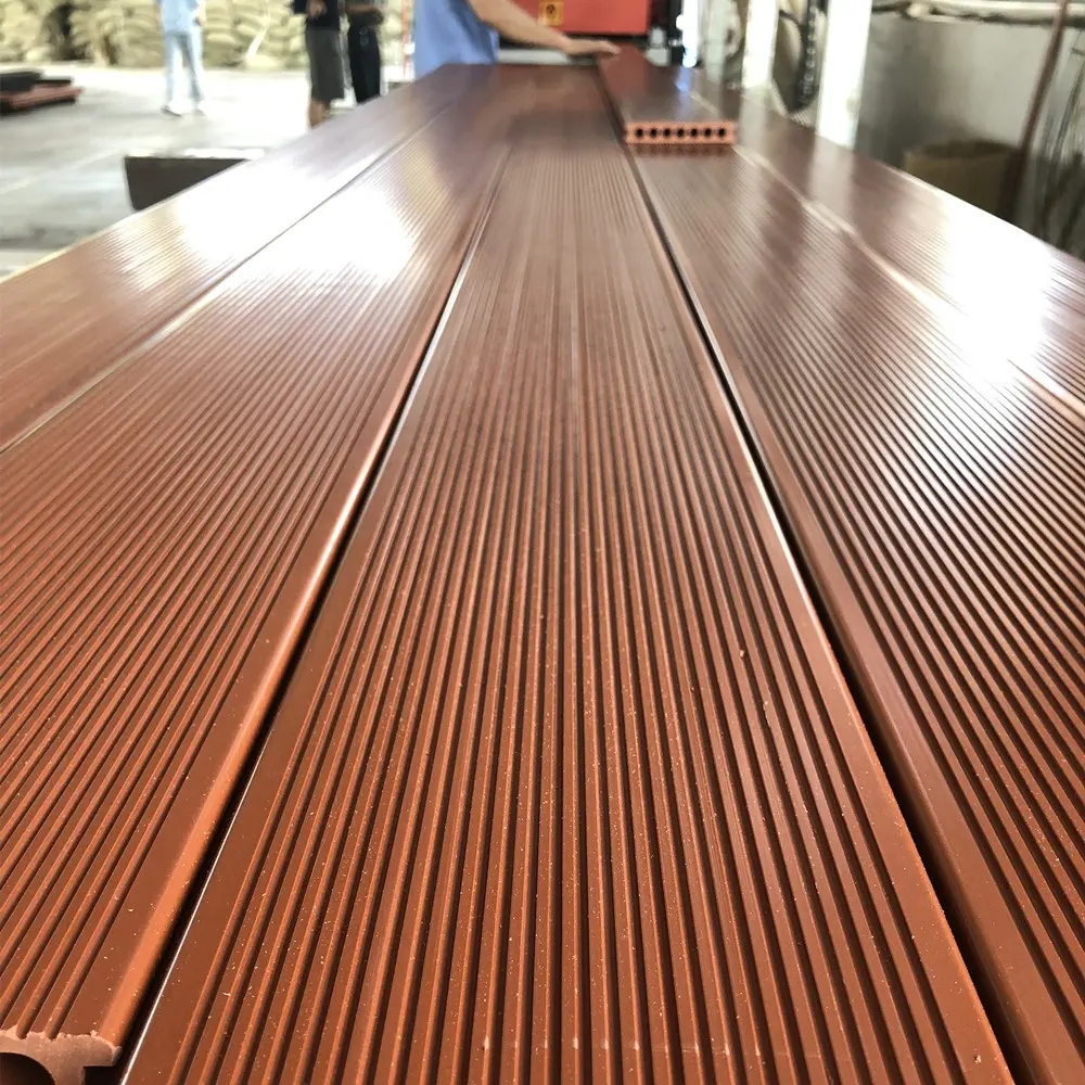 best composite prices whilst maintaining high-quality capped composite deck board WPC Composite synthetic wooden decking