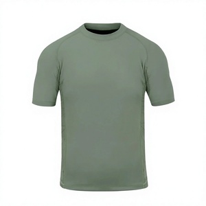 Camiseta Deportiva de Compresión de Manga Corta para Hombre, de Secado Rápido, para Entrenamiento de MMA y Boxeo - Product Image 1
