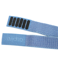 Cinta de gancho y bucle de nailon autoadhesiva de doble cara, ecológica, de 24 mm, con correa de cincha suave ajustable para muñeca