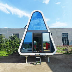 Casa Cápsula para Acampar, Diseño de Doble Capa con Baño, Sistema Inteligente, Casa Triangular, Alojamiento y Desayuno - Product Image 3
