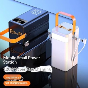 แบตสำรองพกพาขนาดใหญ่ 80000mAh ชาร์จเร็ว 65W พร้อมไฟส่องสว่างในตัว ช่องเสียบ USB-A/USB-C - Product Image 4