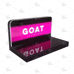 Tùy chỉnh thiết kế vẻ đẹp chăm sóc da hiển thị đứng nước hoa hiển thị Countertop Acrylic mỹ phẩm trang điểm hiển thị đứng - Product Image 3