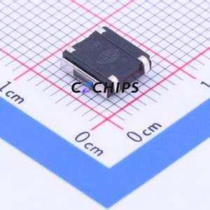 SKHUAKE010 Tactile Switch SMD,6.2x6.3mm Switch Single Pole Single Throw Round Button Vertical Mount 6.3mm - Product Image 2