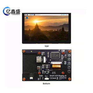 Pantalla LCD Bestview de 5 pulgadas 1024x600 píxeles con pantalla táctil capacitiva USB para Raspberry Pi - Product Image 1