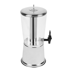 Distributeur de jus en acier de 8 L avec tube infuseur à glace et base amovible, également un seau à glace - Product Image 3