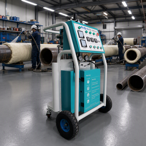 Machine à pulvériser de la mousse de polyuréthane à chauffage rapide 7,5 kW 11 MPa, pulvérisateur d'isolation pour ateliers, garages, murs et panneaux de plafond - Product Image 1