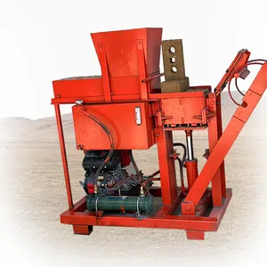 Máquina semiautomática de fabricación de ladrillos estándar Brique Vibre