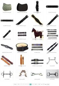 מתגבות לסוסים עם מגן מתגבה, ציוד רתמה לסוסים - Product Image 4