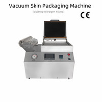 Machine d'emballage de peau sous vide de farce de viande de boeuf de viande Machine industrielle de scellage de plateau pour la nourriture