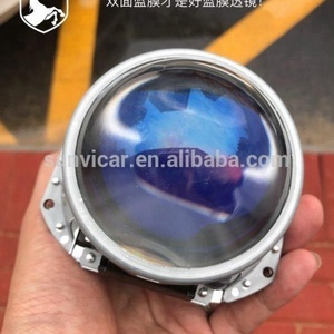 Sanvi Blue Film Coating 3 Inch Hella5 Xenon Lens for HID Bulb Bi Xenon <b>Projector</b> Lens Headlight Replacement Conversion Kit - Product Image 6