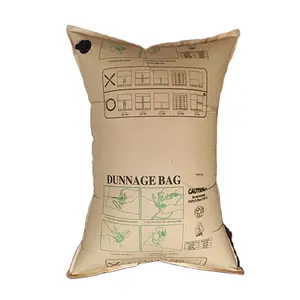reusable Factory Supplying Kraft Saver 2Ply Paper Dunnage Bag Ff Mv for safety transport