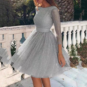 sachin and babi light blue dress Silver Dresses main image 1