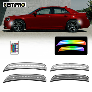 Đèn nâng cấp cản trước sau ô tô ODM bán buôn cho Chrysler 300 2015-2021, đèn <span class=keywords><strong>LED</strong></span> RGB báo rẽ bên - Product Image 1