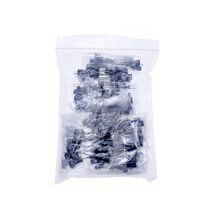 Kit de Condensadores Electrolíticos de Aluminio de 16V 25V 50V, 12 25 Valores, 1UF 2.2 3.3 4.7 10 22 33 47 100 220 330 470 1000uf DIP - Product Image 1