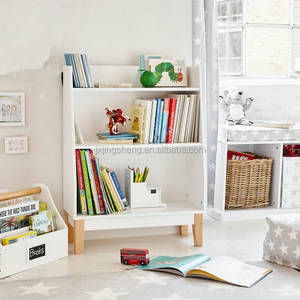 Simple Design White MDF Children Display <strong>Bookcase</strong> - Product Image 5