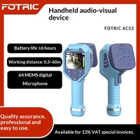 Kamera Pencitraan Akustik TTLTES FOTRIC AC53 Akurasi Tinggi untuk Deteksi Kebocoran Gas dengan Teknologi Ultrasonik