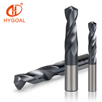 Foret en carbure super dur HYGOAL 3D 5D avec tige de guidage en acier au tungstène pour l'acier inoxydable pour machines-outils