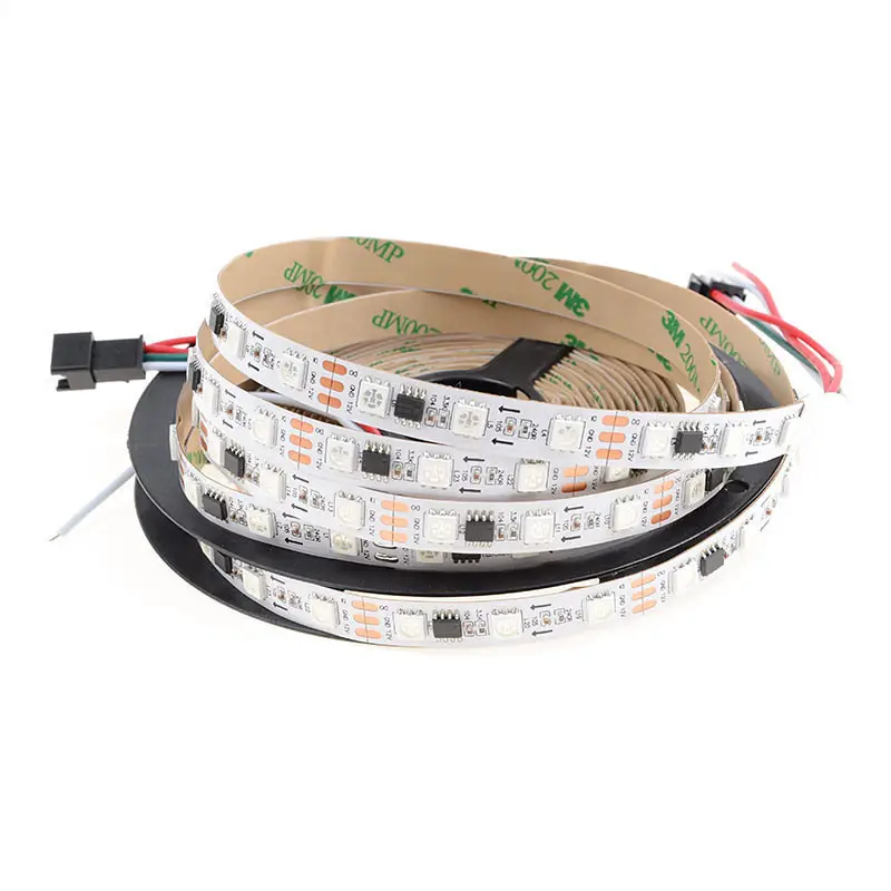 ホワイトPcb5MラウンドLEDモジュール16.5300Ledsストリップ30ピクセル100Leds/M 5050 Rgb 144 Ws2812卸売5VWs2812BLedストリップ