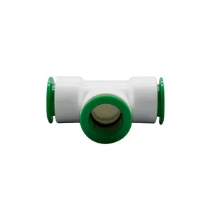 Conector de Tubulação de água filtro de água de plástico empurre quick connect fittings para RO sistema purificador de água PPR hot-melt frete rápido jo