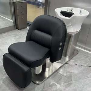 Cama de lavado de cabello con masaje corporal completo, mobiliario para salón de belleza, lavacabezas con masaje, lavabo para lavado de cabello, cama de spa - Product Image 3